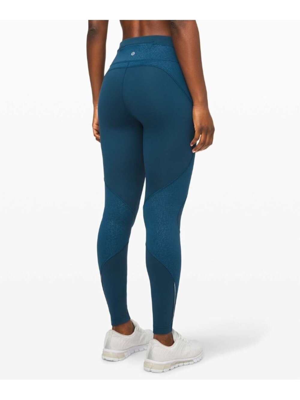 Lululemon Cold Pacer High-Rise Tight 28" Night Diver Nocturnal Shift Fleece 8